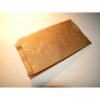 Éltalpas oldalredős papírzacskó, 14x25 cm, natúr barna