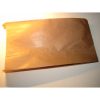 Éltalpas oldalredős papírzacskó, 23x45 cm, natúr barna